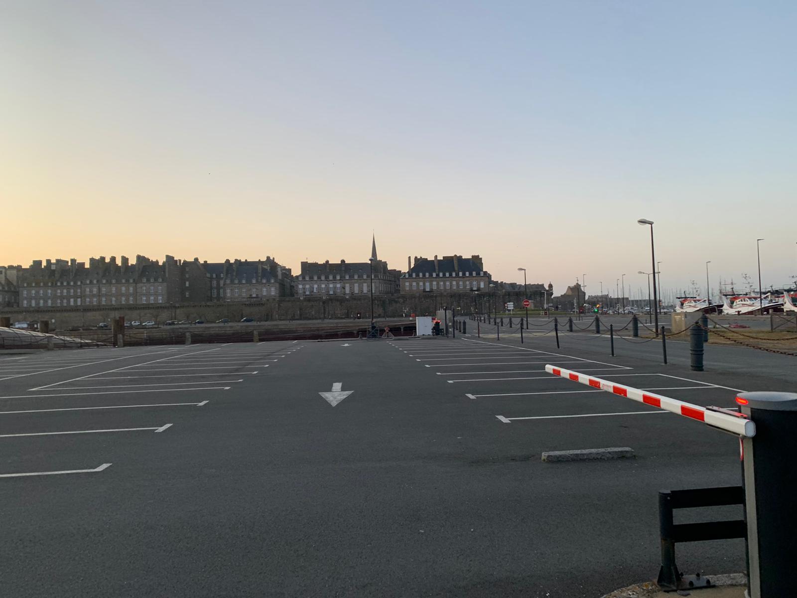 Parking SaintMalo gare maritime 1 P2 EFFIA Ville de SaintMalo