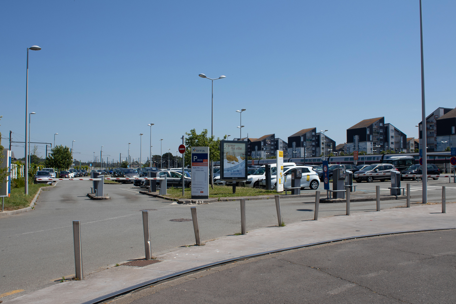 Parking gare de SaintMalo EFFIA Ville de SaintMalo