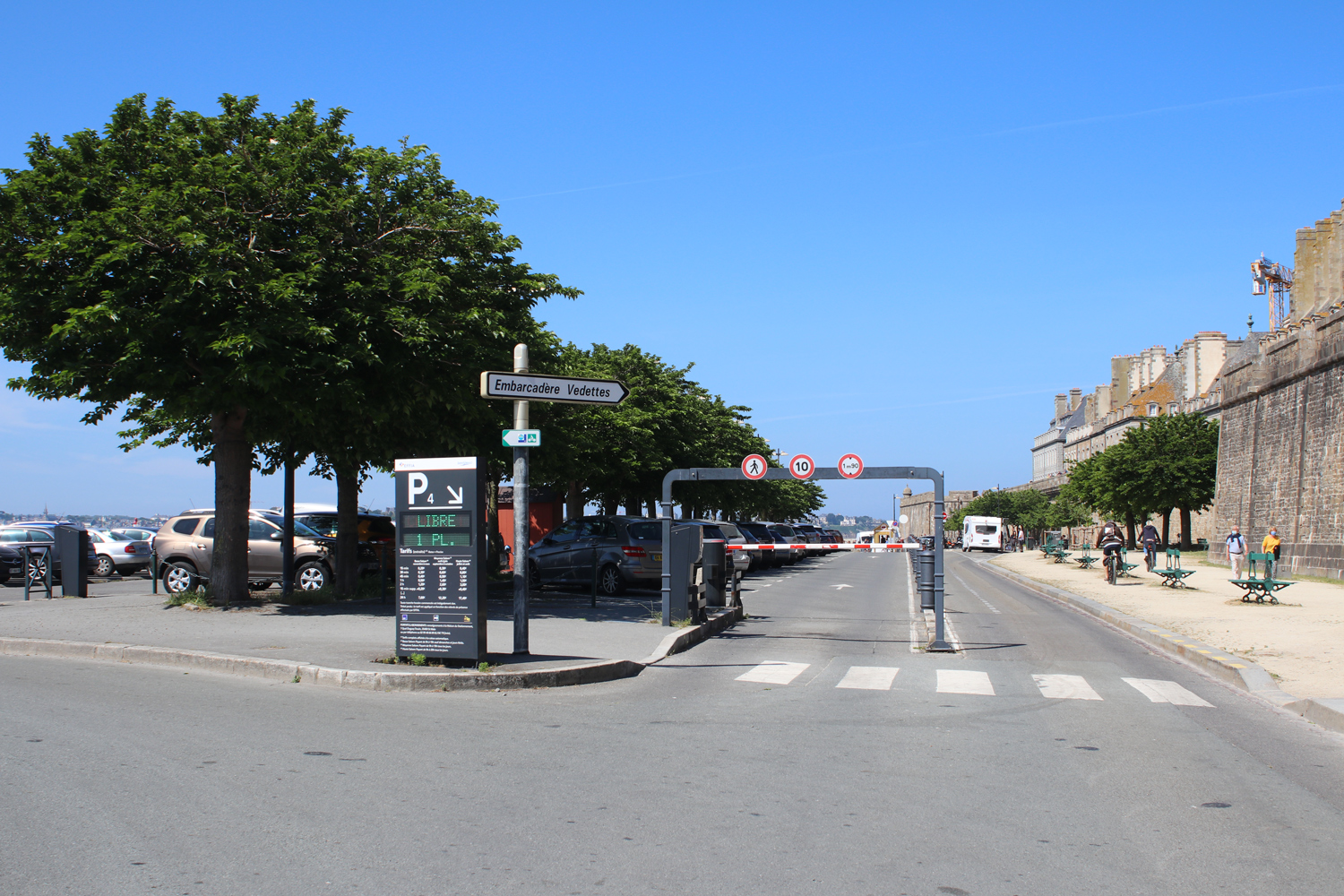 Parking SaintMalo Esplanade Bourse P4 EFFIA Ville de SaintMalo