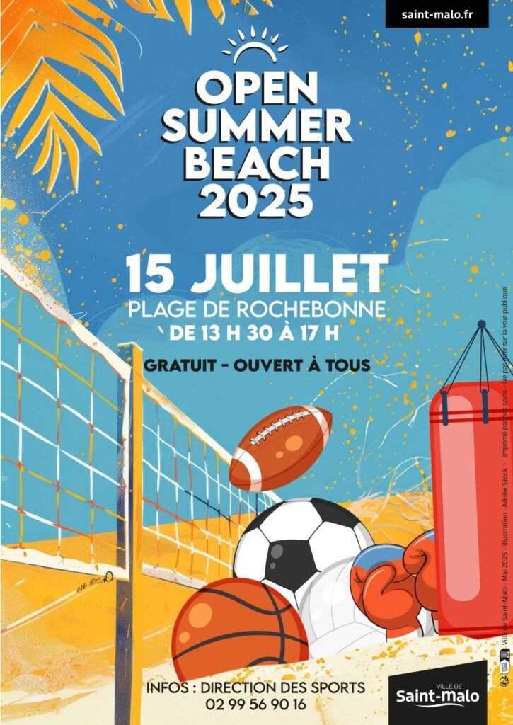 Open summer beach 2025