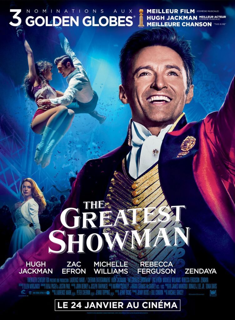 05 août - aff. the Greatest Showman