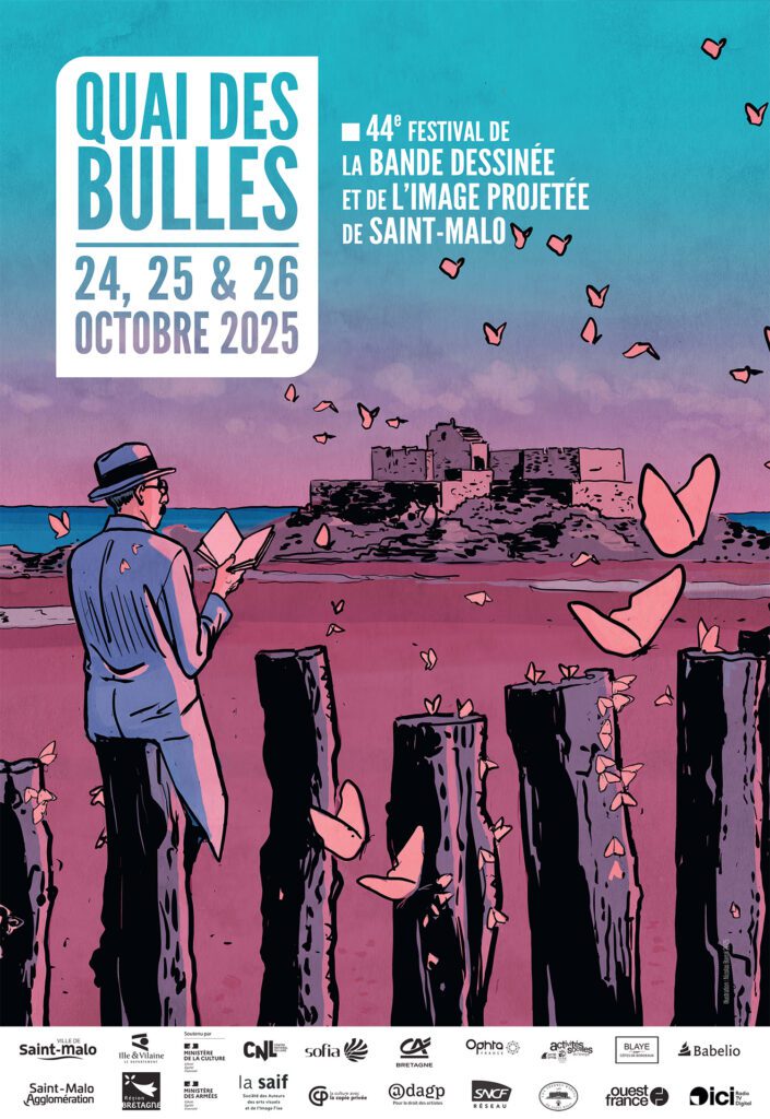 Affiche Quai des Bulles 2025
