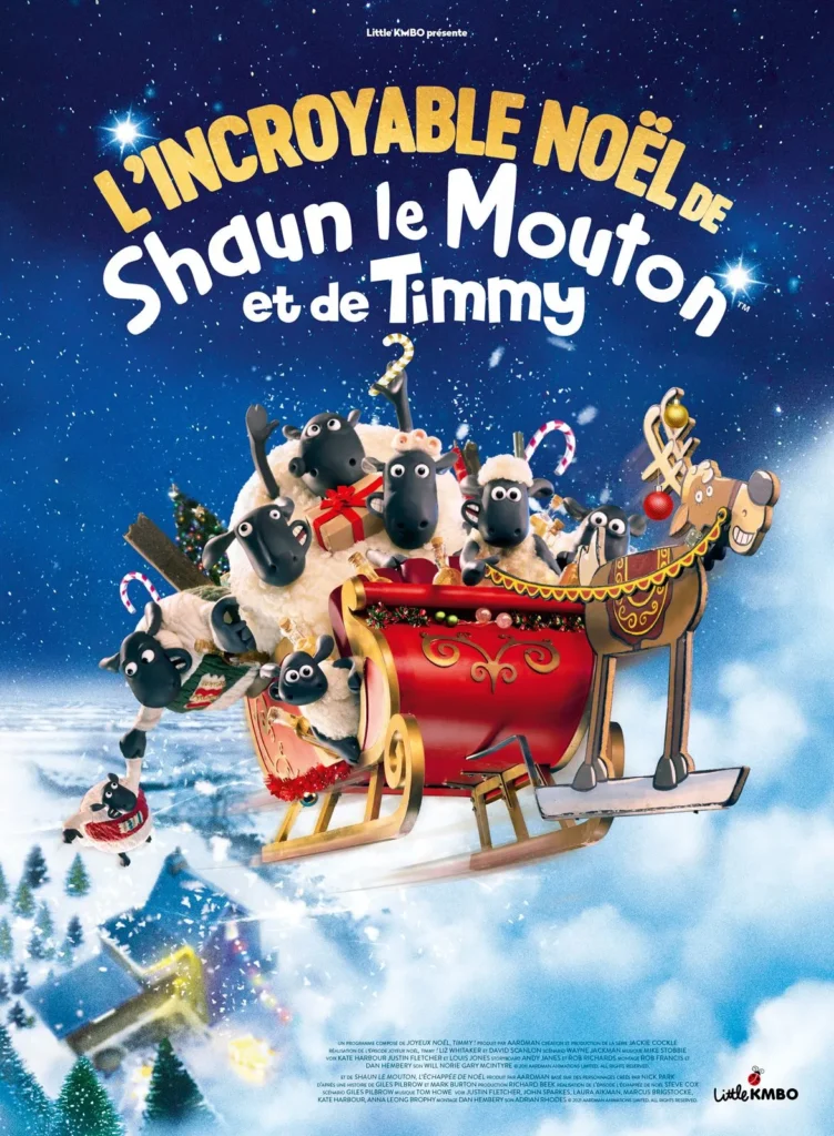 Ciné plein air : L’Incroyable Noël de Shaun le Mouton et de Timmy