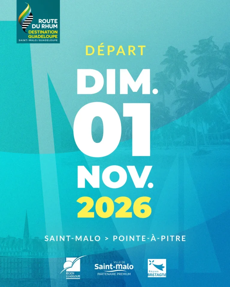 Départ de la route du rhum 2026 : le 1er novembre 2026