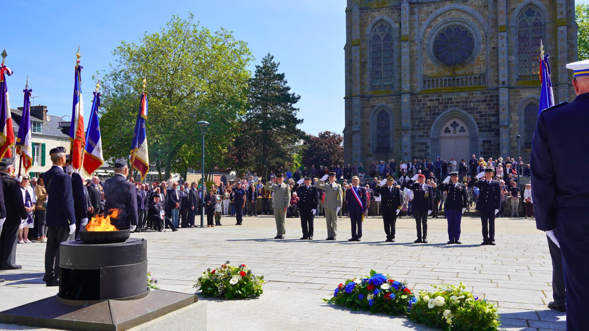 Commémoration de la Victoire du 8 mai 1945 : Saint-Malo rend hommage ...